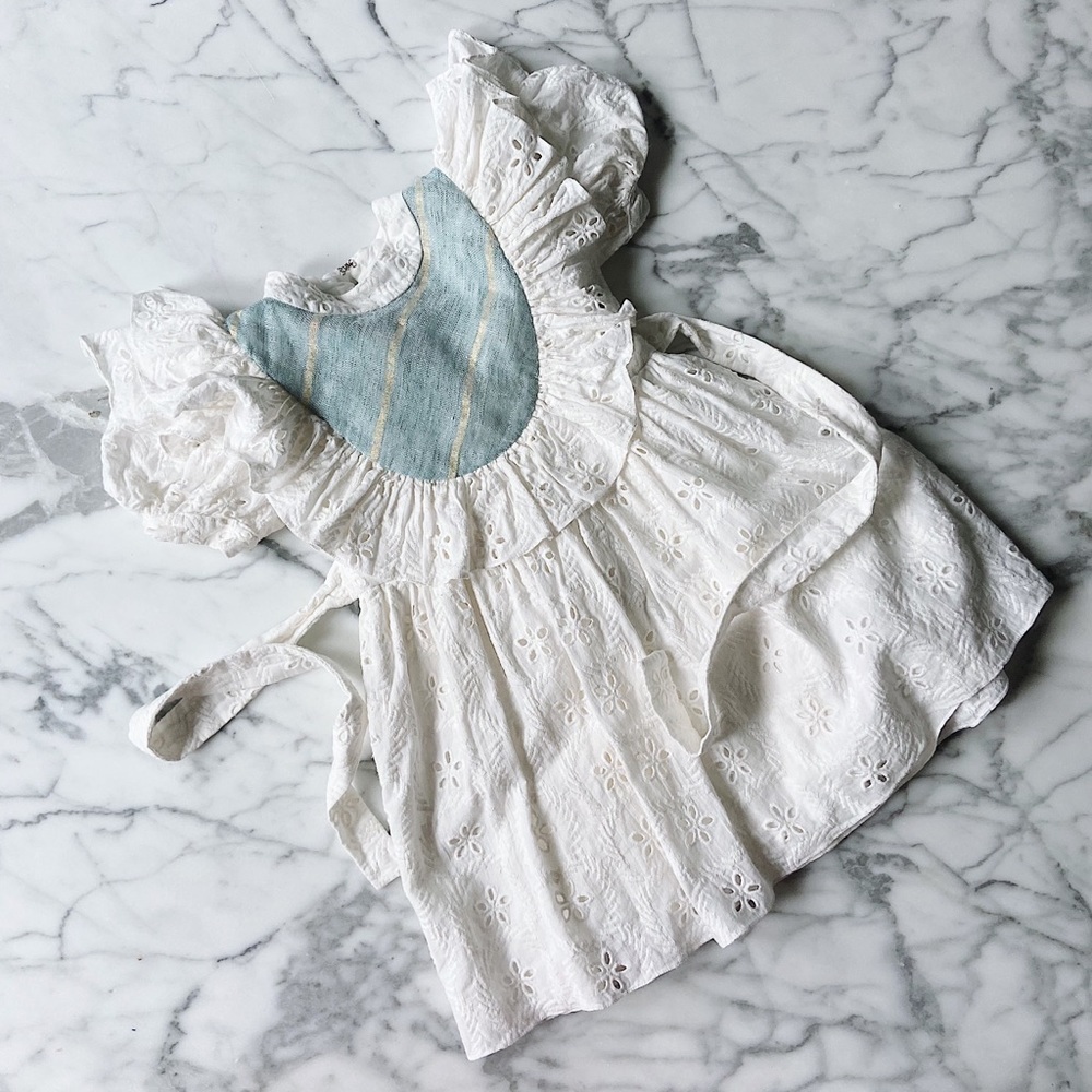 Beautiful Cotton Eyelet Dress 3T